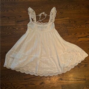 Urban Outfitters white babydoll dress.